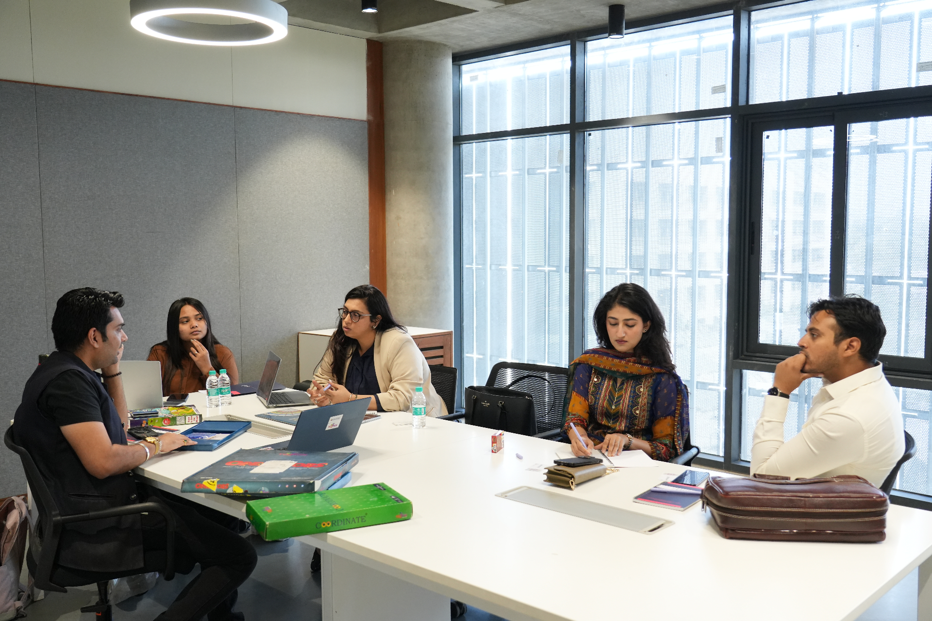 founders in a build3 meeting room